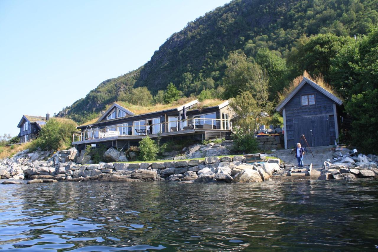 Småstranda Fjord Lodge Aheim Eksteriør bilde